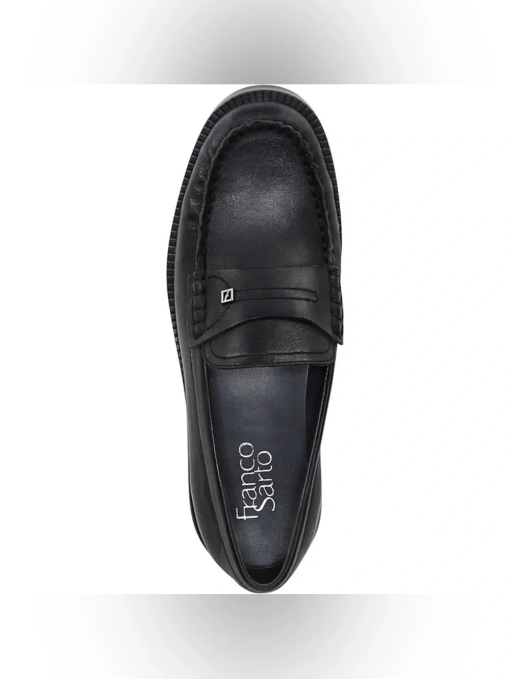 Franco Sarto Women's Yulisa Loafers in black leather